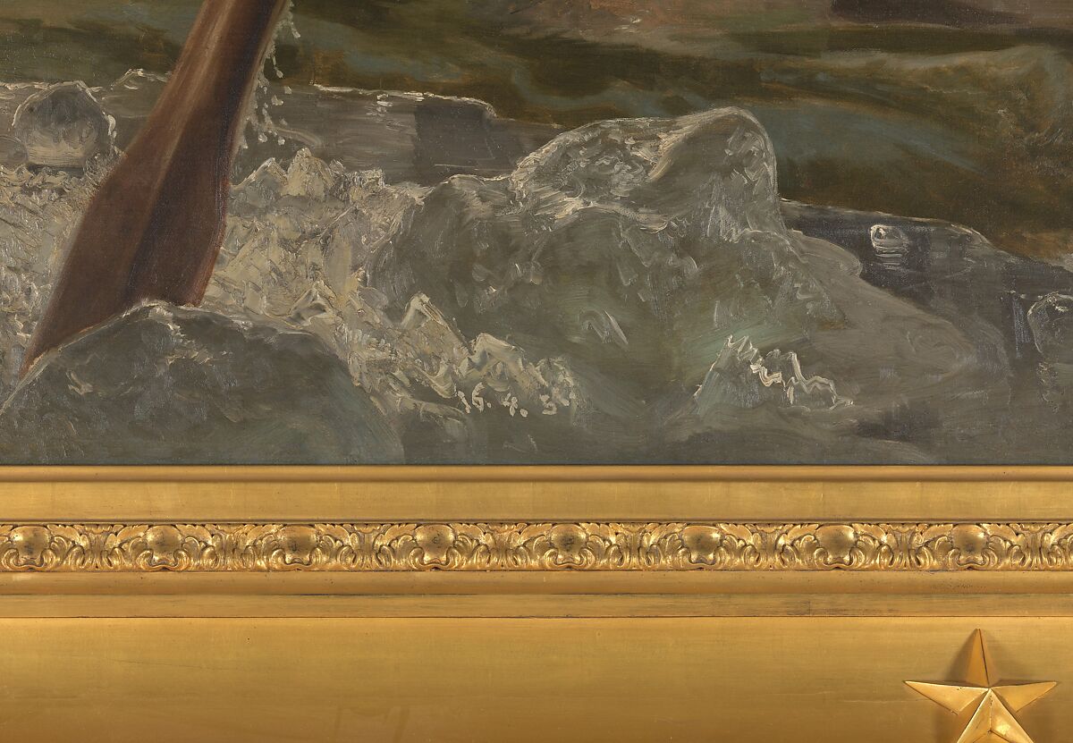 Washington Crossing the Delaware, Emanuel Leutze (American, Schwäbisch Gmünd 1816–1868 Washington, D.C.), Oil on canvas, American