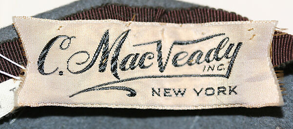 Hat, wool, silk, American