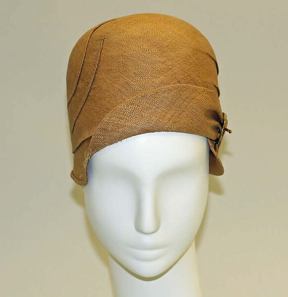 Cloche, straw, American 