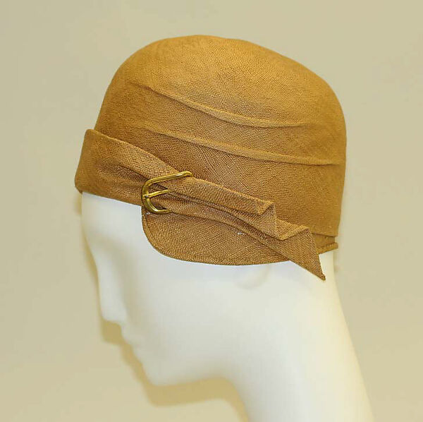 Cloche, straw, American