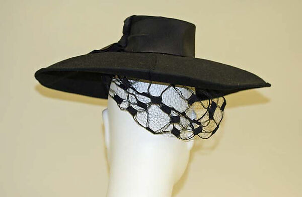 Hat, Madame Suzy (French), wool, French