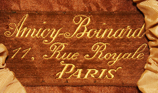 Hat, Amicy-Boinard (French), wool, silk, feathers, French