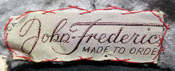 Beret, John-Frederics, Inc. (American, 1929–1948), silk, American