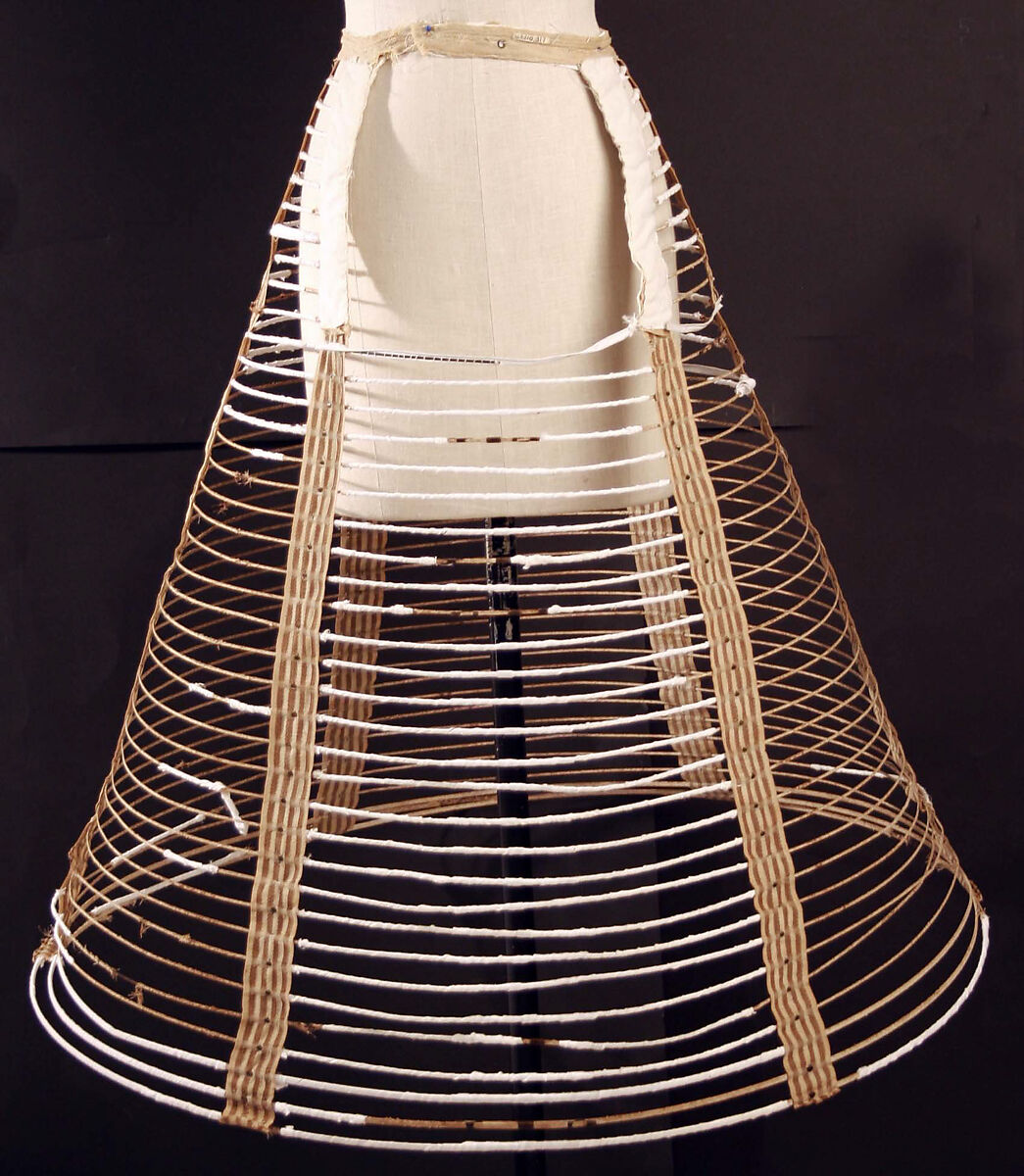 Cage crinoline, wire, American or European