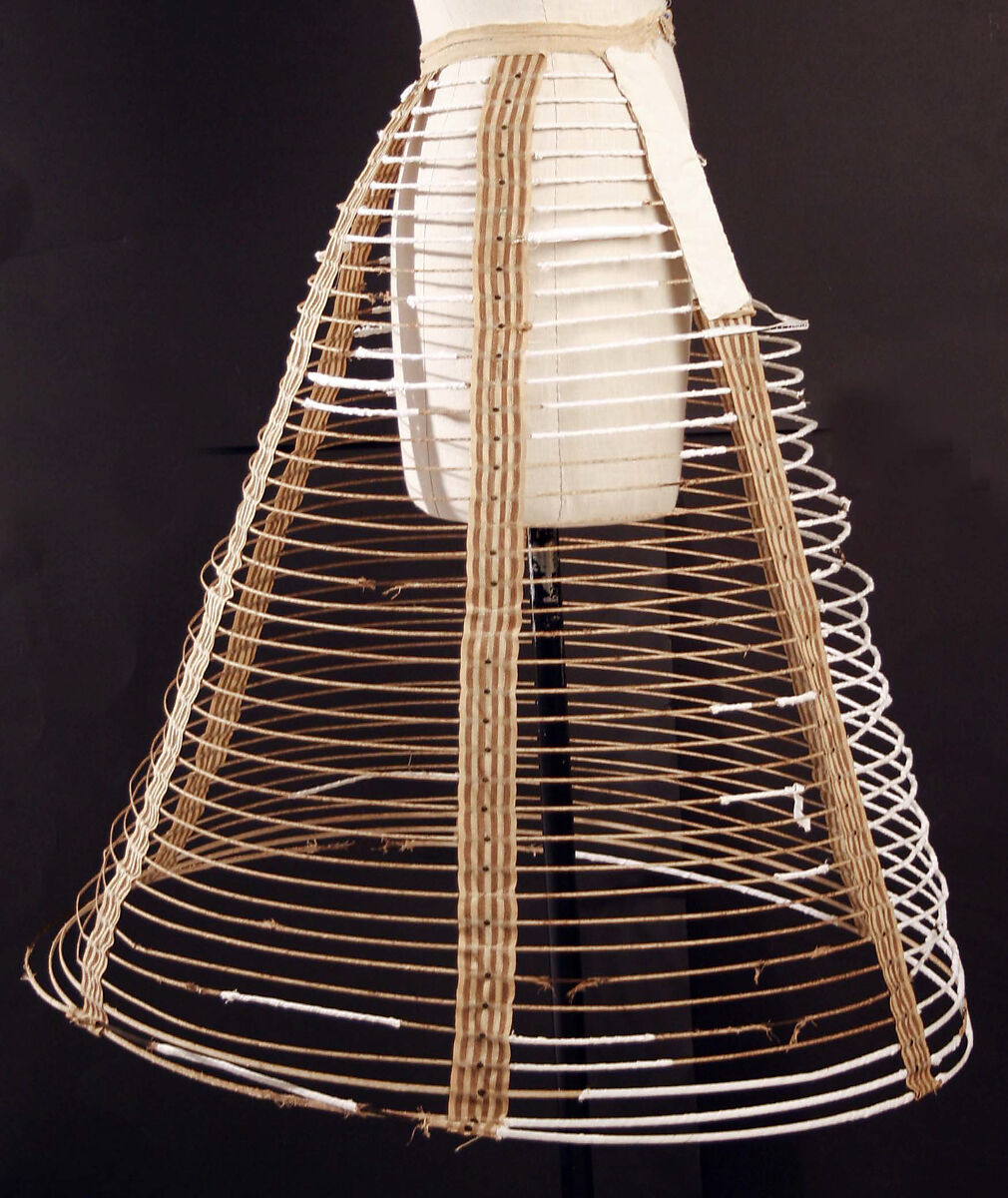 Cage crinoline, wire, American or European 