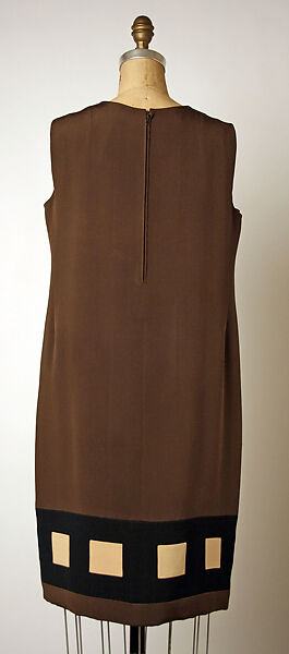 Dress, Pierre Cardin (French (born Italy), San Biagio di Callalta 1922–2020 Neuilly), silk, French