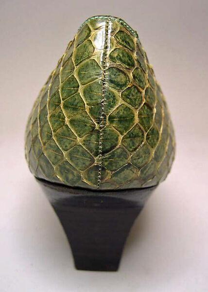 Shoes, House of Dior (French, founded 1946), lizard, French