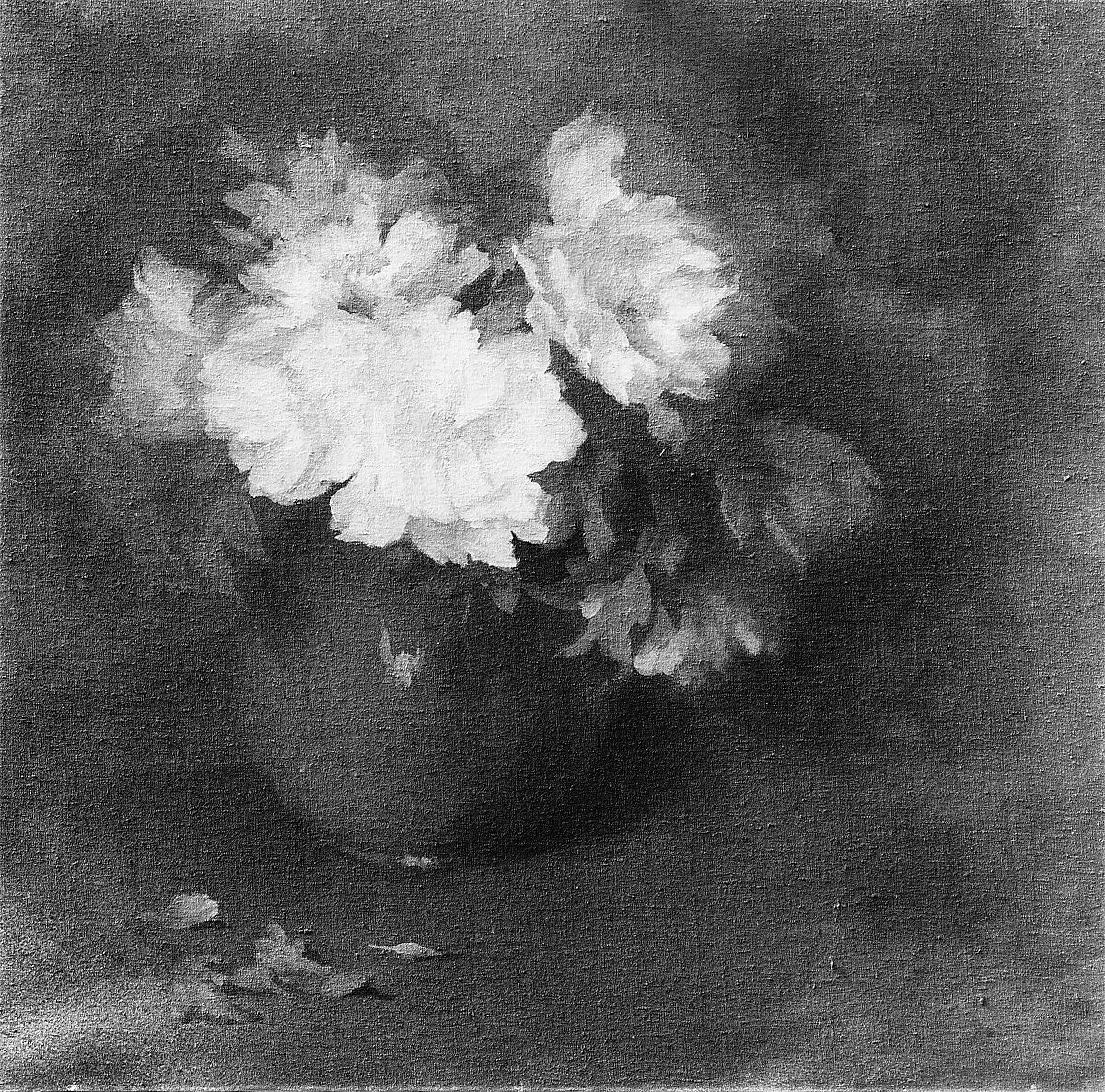 Peonies, Wilton Lockwood (1861–1914), Oil on canvas, American 