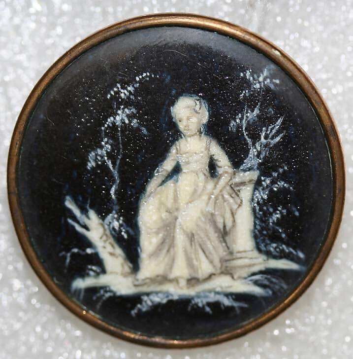 Button, [no medium available], probably European