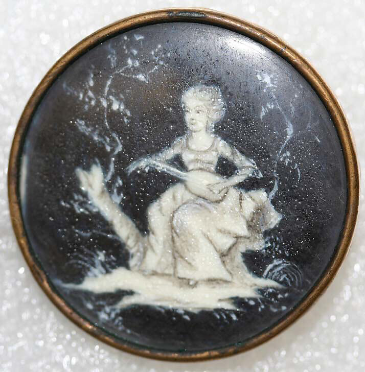 Button, [no medium available], probably European