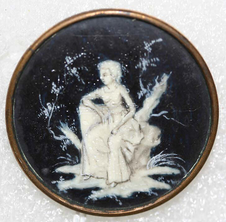 Button, [no medium available], probably European