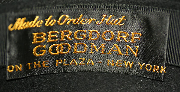 Hat, Christian Dior (French, Granville 1905–1957 Montecatini), wool, plastic, American