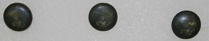 Button, metal, Thai 