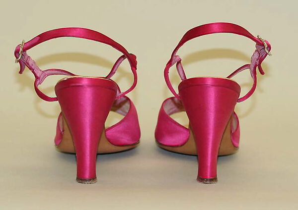 Evening sandals, Delman (American, founded 1919), [no medium available], American