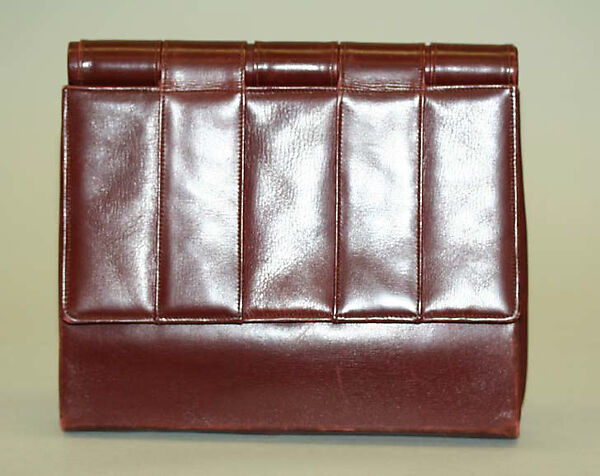 Clutch, leather, American or European 