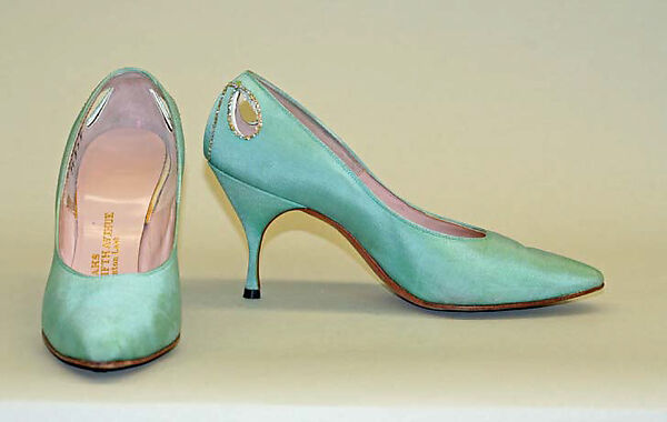 Evening pumps, Saks Fifth Avenue (American, founded 1924), [no medium available], American 