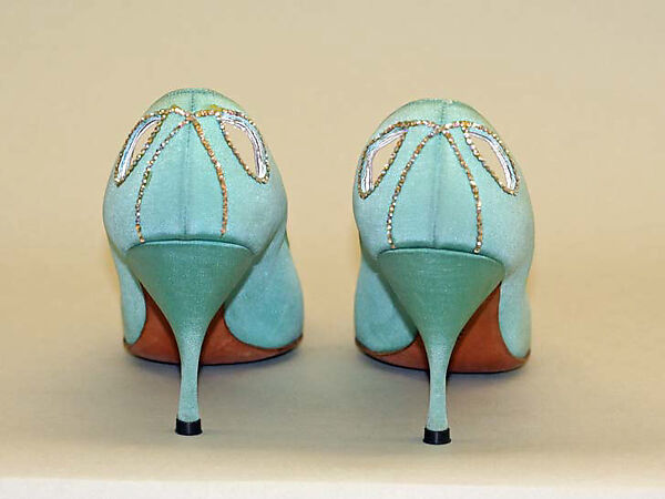 Evening pumps, Saks Fifth Avenue (American, founded 1924), [no medium available], American