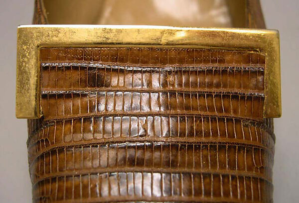 Pumps, Roger Vivier (French, 1913–1998), lizard skin, French