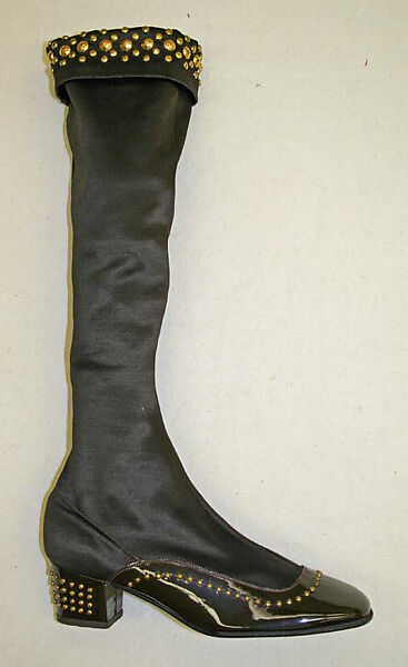 Boots, Golo Footwear Corporation, plastic (polyurethane, cellulose nitrate), nylon, metal (brass), American 