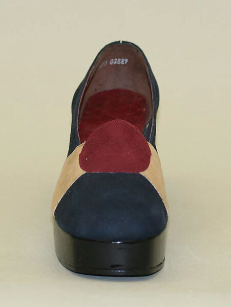Shoes, Golo Footwear Corporation, leather, plastic (acrylic), American