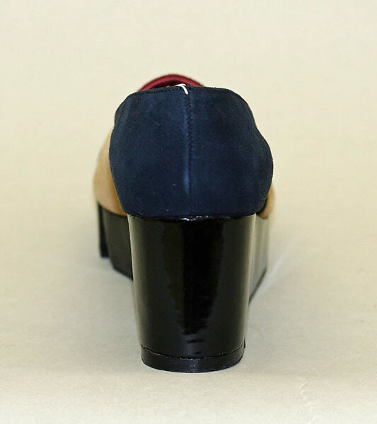 Shoes, Golo Footwear Corporation, leather, plastic (acrylic), American