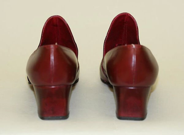 Shoes, Herbert Levine Inc. (American, founded 1949), leather, American