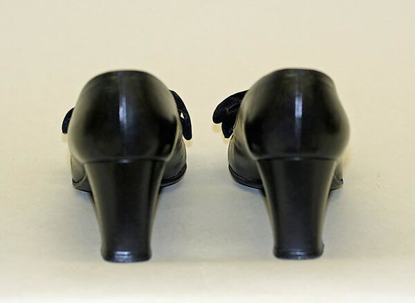 Shoes, Herbert Levine Inc. (American, founded 1949), leather, plastic (vinyl), American