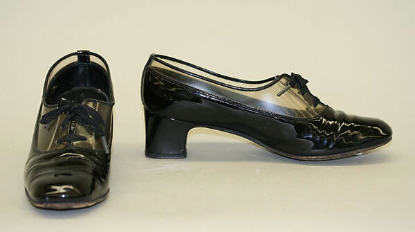 Oxfords, Herbert Levine Inc. (American, founded 1949), leather, plastic (polyurethane, polyvinyl chloride, acrylic), American 