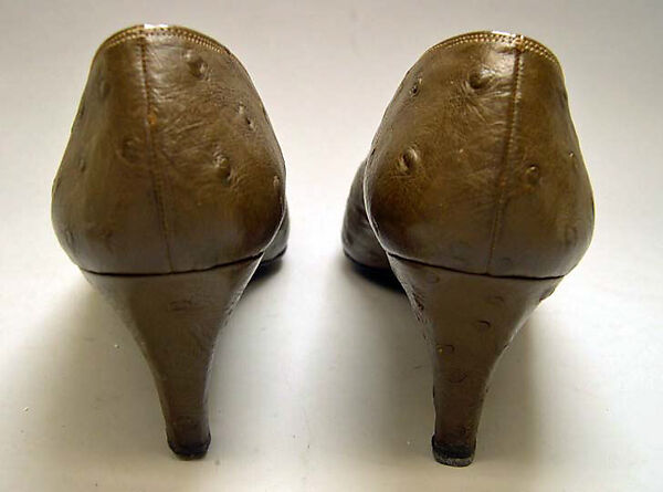 Shoes, Roger Vivier (French, 1913–1998), leather, French