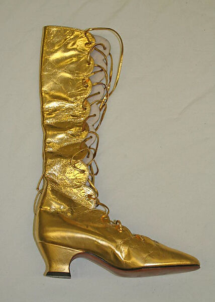 Boots, Herbert Levine Inc. (American, founded 1949), leather, American