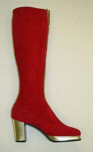 Boots, Herbert Levine Inc. (American, founded 1949), leather, American 