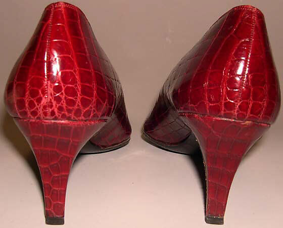Shoes, House of Dior (French, founded 1946), leather, French