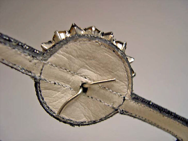 Evening shoes, House of Dior (French, founded 1946), silk, leather, plastic, metal, glass, French