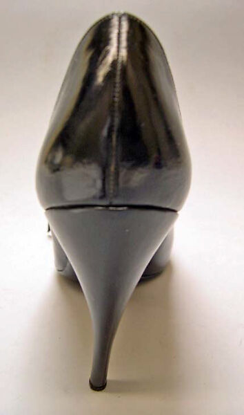 Pumps, House of Dior (French, founded 1946), silk, leather, French