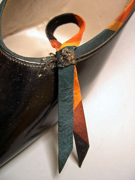 Pumps, House of Dior (French, founded 1946), silk, leather, French