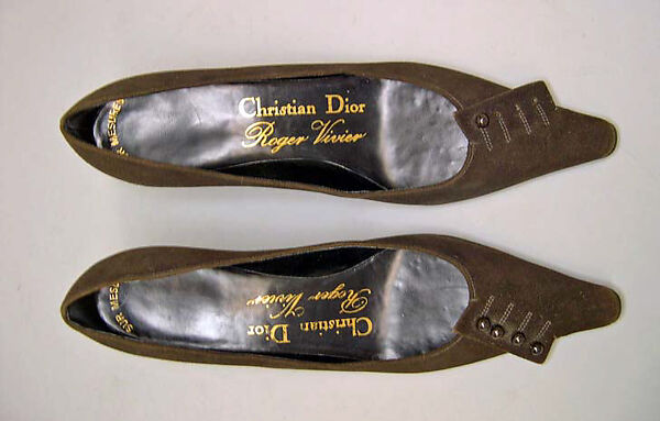 Pumps, House of Dior (French, founded 1946), leather, plastic, French