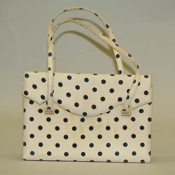 Accessory set, (a, b) Roger Vivier (French, 1913–1998), silk, leather, French