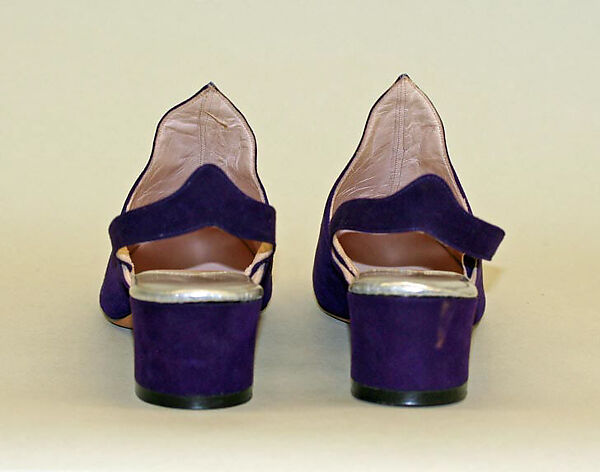 Slippers, Bergdorf Goodman (American, founded 1899), leather, American