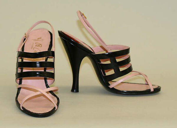 Sandals, leather, Italian 