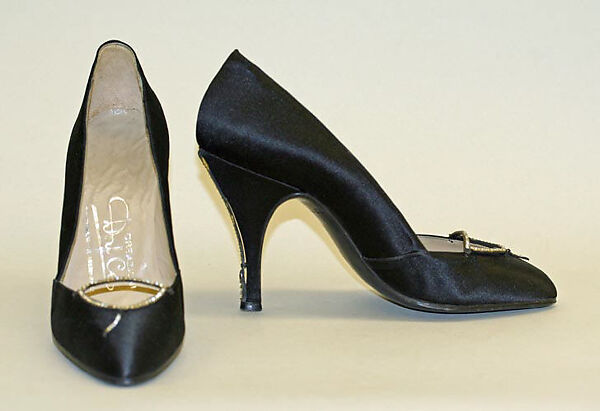 Evening pumps, Dal Co&#39; (Italian), leather, Italian 