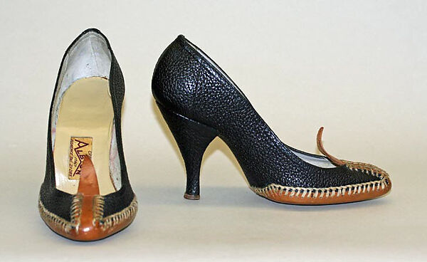 Pumps, leather, Italian 