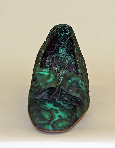 Evening pumps, Margaret Jerrold (American), silk, French