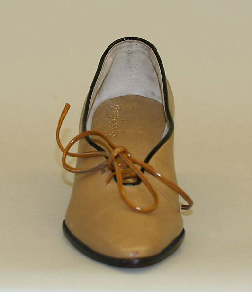 Shoes, Margaret Jerrold (American), leather, American