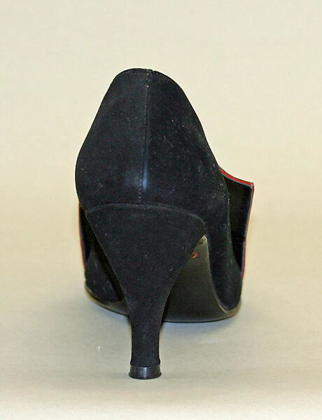 Pumps, Margaret Jerrold (American), leather, American