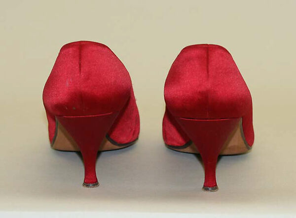 Pumps, Dal Co' (Italian), silk, leather, Italian