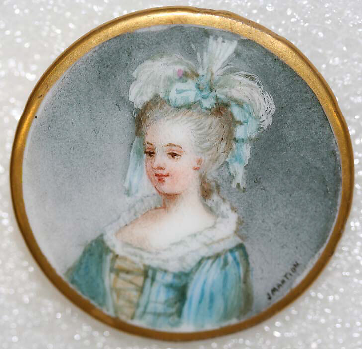 Button, porcelain, British 