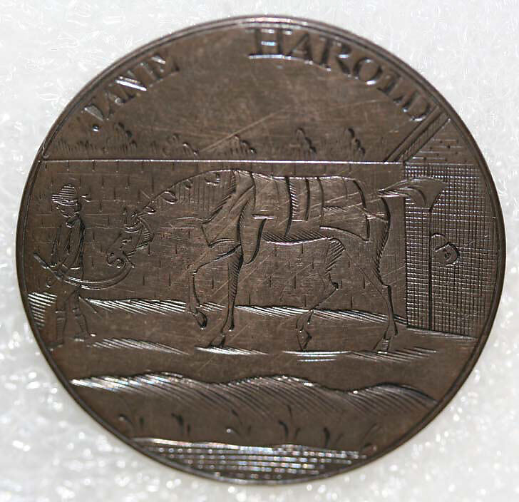 Button, enamel, metal, Irish