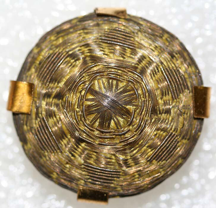 Button, passementerie, French