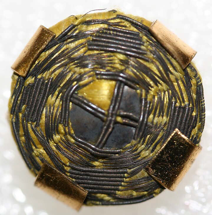 Button, passementerie, French