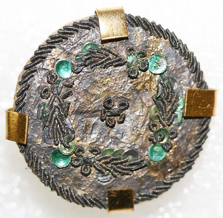 Button, passementerie, French